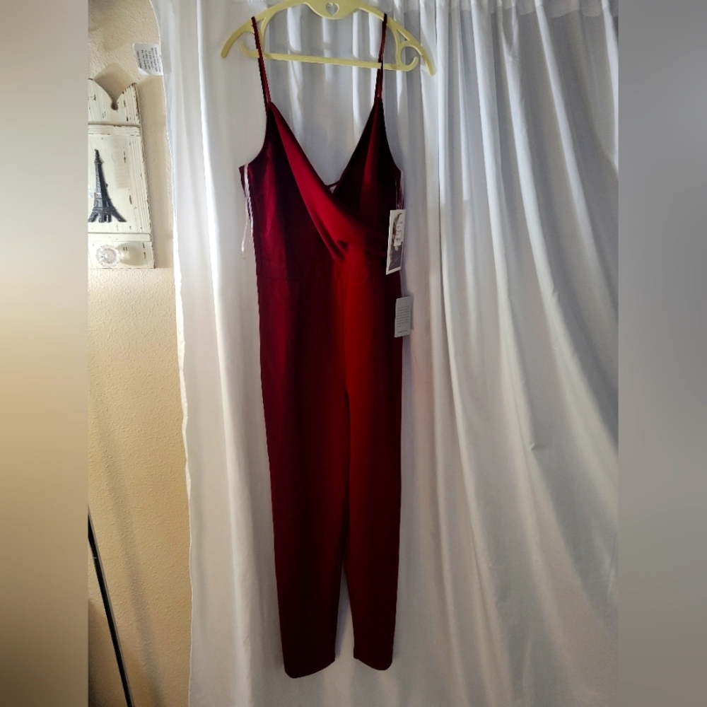 Love, Nickie Lew Spaghetti Strap Pantsuit. Gorgeous and sexy